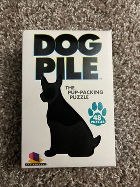 Dog Pile Pup-Packing Puzzle - Black
